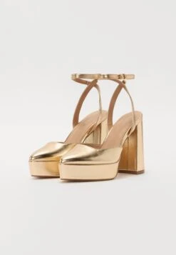 Even&Odd AMAYA - High Heels - Gold Coloured -FOREVER 21 893d034817464de3a2b6708d6e5a8554