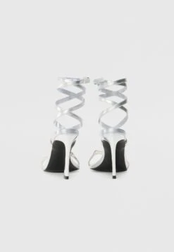 Even&Odd MURCIA - High Heeled Sandals - Silver -FOREVER 21 89c1a1a569e6476b87288381435f726a
