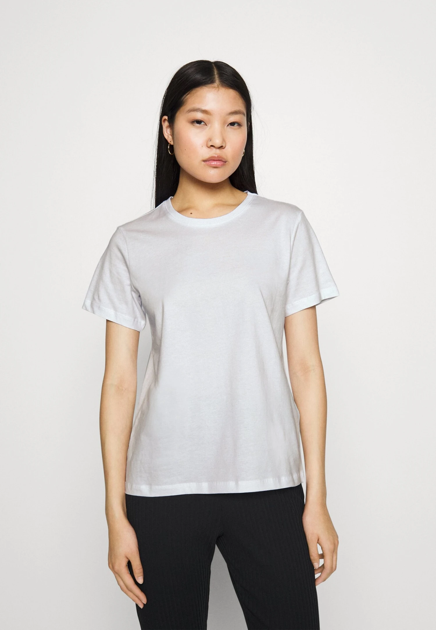 Even&Odd 2 Pack - Basic T-Shirt - Black/White 5 Even&Odd 2 Pack - Basic T-Shirt - Black/White - Image 3