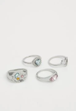 Even&Odd 4 PACK - Ring - Silver-coloured -FOREVER 21 8d89879b82734a71aa90a29541736b4a