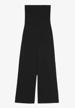 Even&Odd Bandeau Wide Leg Jumpsuit - Jumpsuit - Black -FOREVER 21 8f936c9652874e9d9c21edb74e6c8c8e