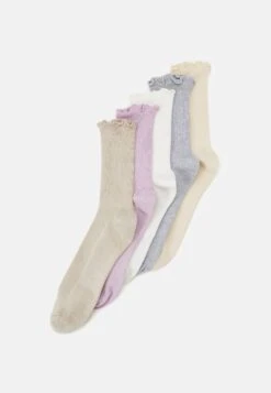 Even&Odd 5 PACK - Socks - Light Grey - 101_white - 001_black - 802 -FOREVER 21 93415e8d63ba4728b87cb2682e76c737 1