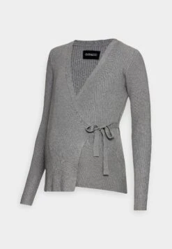 Cardigan - Mottled Grey