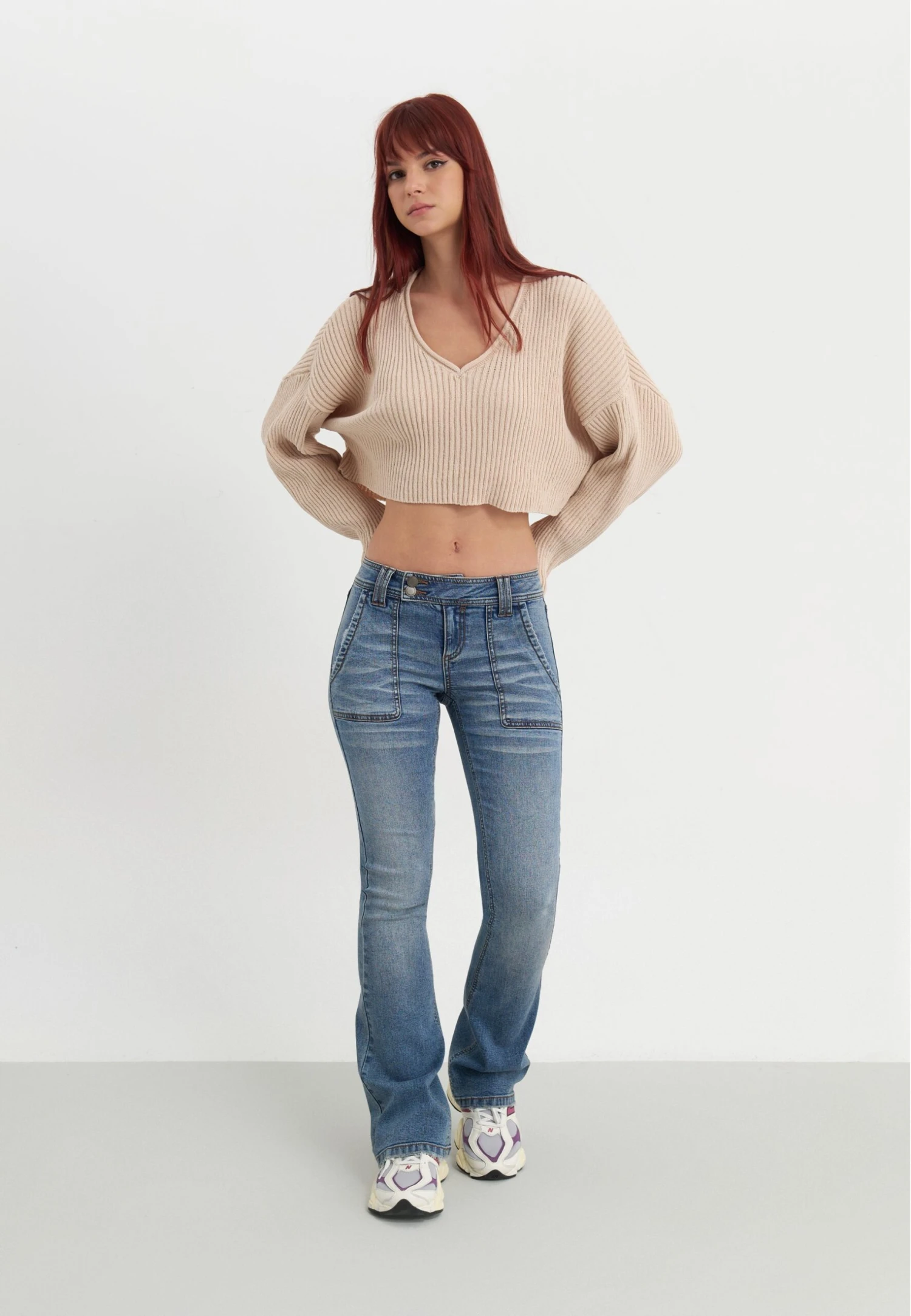 Even&Odd Bootcut Jeans - Blue Denim 4 Even&Odd Bootcut Jeans - Blue Denim - Image 2