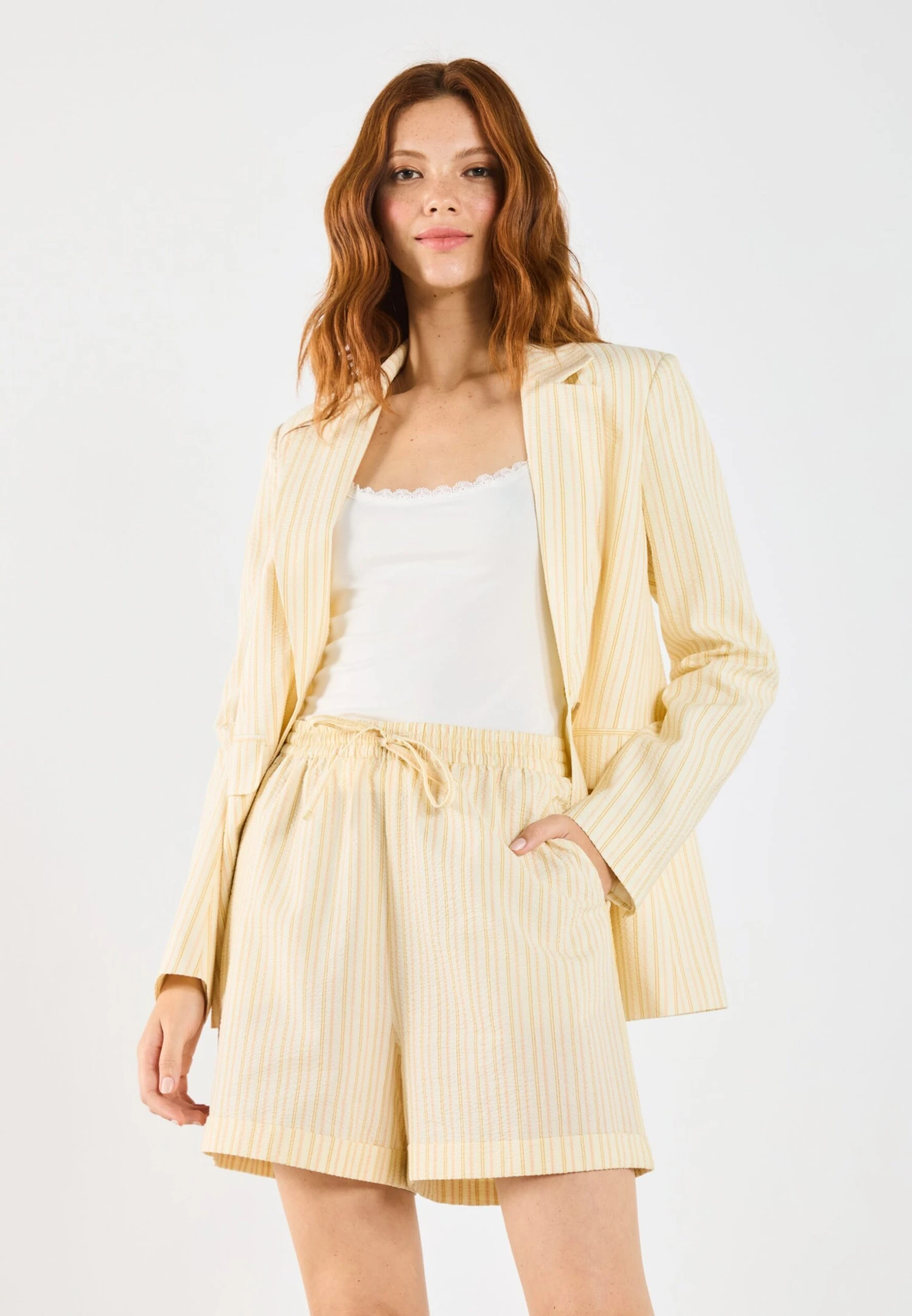 Even&Odd Blazer - Light Yellow 3 Even&Odd Blazer - Light Yellow