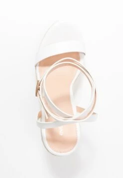 Even&Odd High Heeled Sandals - White -FOREVER 21 98fd6a153b8841d7a81b451dd14880f6