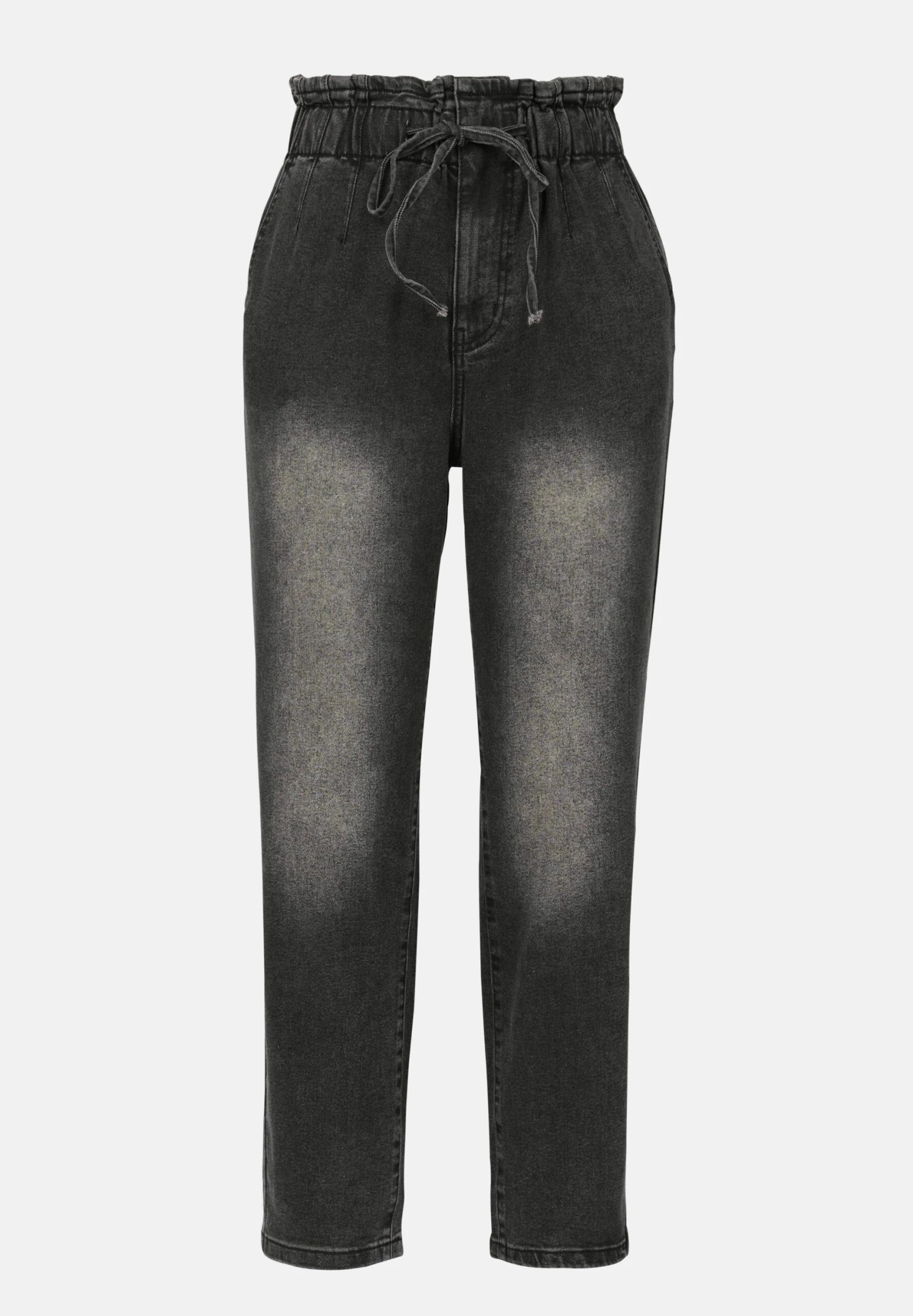 Mom Jeans - Mid Khaki Wash 9 Mom Jeans - Mid Khaki Wash - Image 7