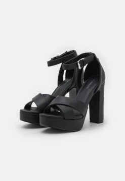 Even&Odd High Heeled Sandals - Black -FOREVER 21 9c58c1a8a1e948509038eb4435edf92e