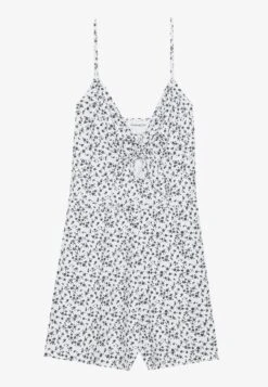 Even&Odd Jumpsuit - White/black -FOREVER 21 9d30a43afa2b4225850bc09f488ce000