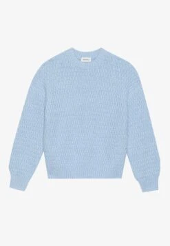 Even&Odd Jumper - Light Blue Melange -FOREVER 21 9dd58dfe27ac48d58cf27f93a0495a32
