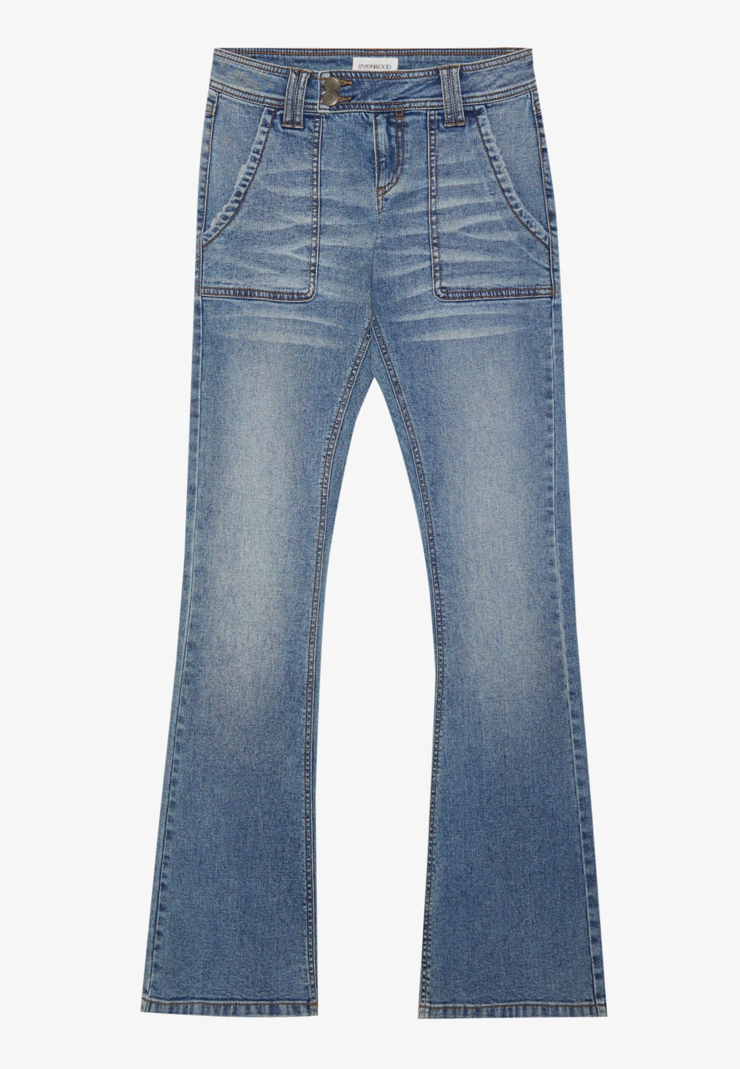Even&Odd Bootcut Jeans - Blue Denim 6 Even&Odd Bootcut Jeans - Blue Denim - Image 4