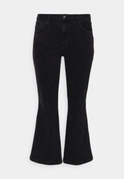 Young Washed Clean Kick Flare- Bootcut Jeans - Black Denim -FOREVER 21 9eb4557fc5504e3198a8dd45e11f3e67