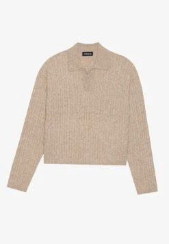 Even&Odd Jumper - Sand Melange -FOREVER 21 9fe373e3cae244c5a41b0a4fa0c41ceb