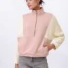 Even&Odd Sweatshirt - Pink/off-white -FOREVER 21 a10603a5c3b8492680f5b11a685f529c
