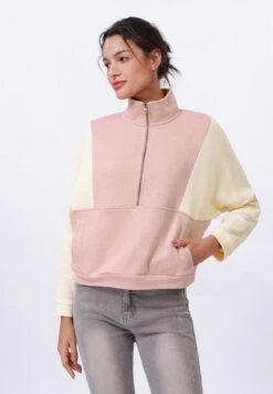 Even&Odd Sweatshirt - Pink/off-white