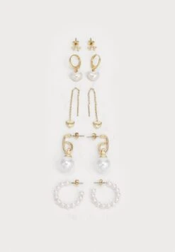 Even&Odd 5 PACK - Earrings - Gold-coloured