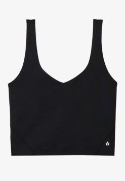 ESSENTIAL QUICK DRY CROPPED FITTED SLEEVELESS TOP - Top - Dark Blue -FOREVER 21 a242e96c02dd49d9a15d8f3e306df247