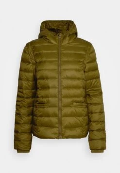 Even&Odd Down Jacket - Khaki -FOREVER 21 a2f6d40d51eb4ab1a03383584f536fb7