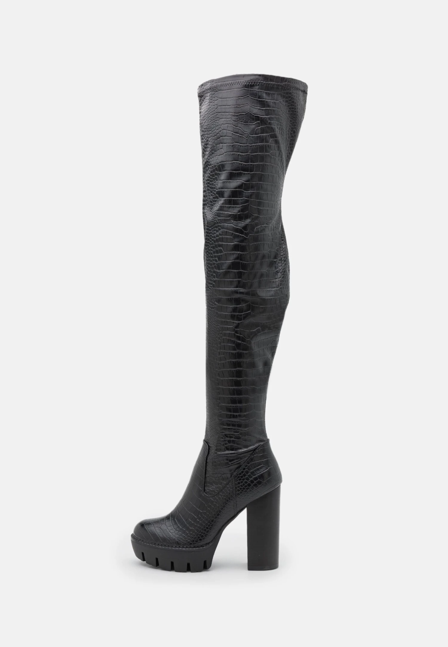 Even&Odd Over-The-Knee Boots - Black 4 Even&Odd Over-The-Knee Boots - Black - Image 2