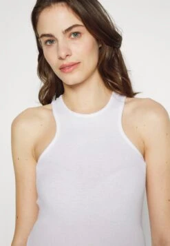 2 Pack - Top - White/Brown -FOREVER 21 a8799dbc6e02490fbf3b20a4ee200e76