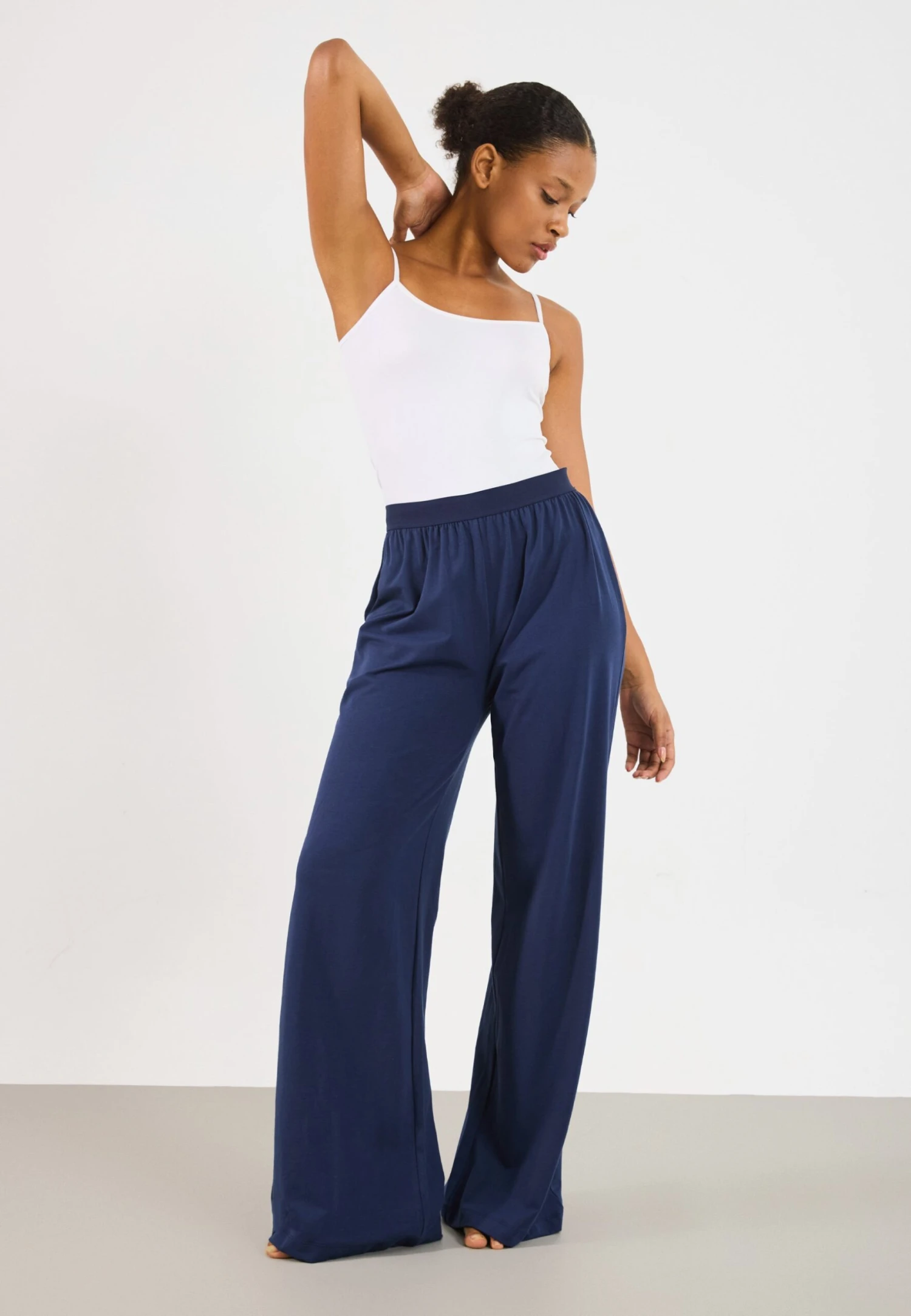 Even&Odd 2 PACK - Pyjama Bottoms - Hummus & Dark Blue 3 Even&Odd 2 PACK - Pyjama Bottoms - Hummus & Dark Blue