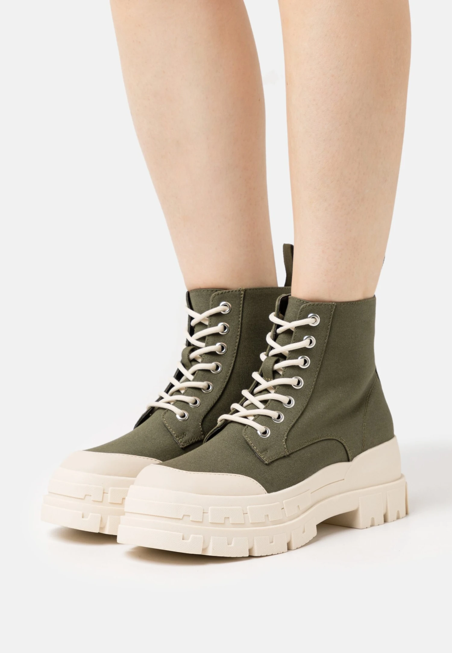 Even&Odd Ankle Boots - Khaki 3 Even&Odd Ankle Boots - Khaki