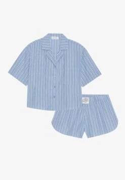 Even&Odd SET - Pyjama Set - Neutral Stripes With Brown -FOREVER 21 afe926277d2f472aa4dcc16ab1cb77d5