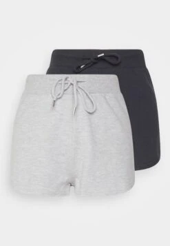 2 Pack - Shorts - Black - Light Grey