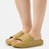 Even&Odd Pool Slides - Khaki 1 Even&Odd Pool Slides - Khaki -FOREVER 21 b23e30e951ca44829a034e9ffbd68c72
