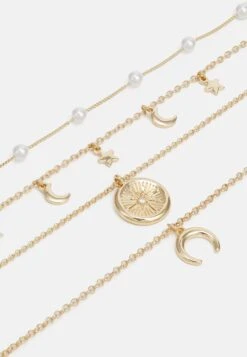 Even&Odd 4 PACK - Necklace - Gold-coloured -FOREVER 21 b5c37fcec6e44394bc3a76fed225debc