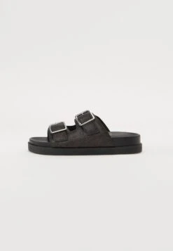 Even&Odd Mules - White/black -FOREVER 21 b843234549944bba8a87e4c4450d748f 1