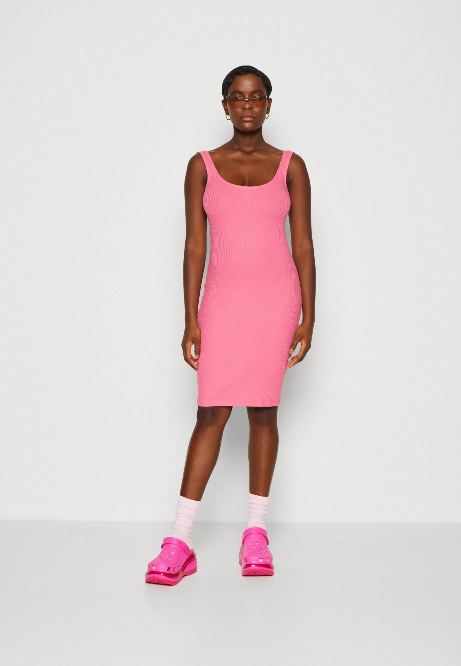 Even&Odd Shift Dress - Pink 4 Even&Odd Shift Dress - Pink - Image 2