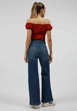 Flared Jeans - Mid Blue Wash -FOREVER 21 bd37c4b42653482ea5def21f2914c732