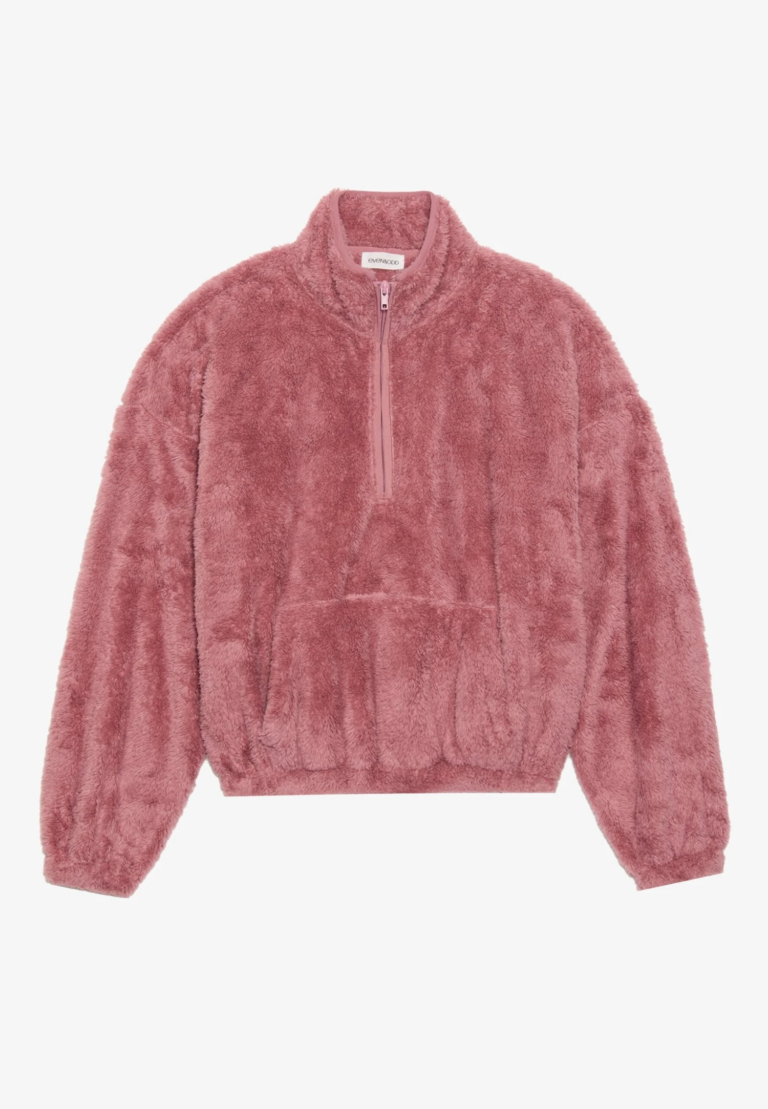 Even&Odd Fleece Jumper - 17-0808 Tcx Taupe Gray 8 Even&Odd Fleece Jumper - 17-0808 Tcx Taupe Gray - Image 6