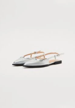 Even&Odd Ballet Pumps - Silver -FOREVER 21 c85ba0c0b7fe47398d0237c3494ffb78