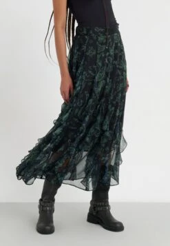 Even&Odd Pleated Skirt - Multi-coloured