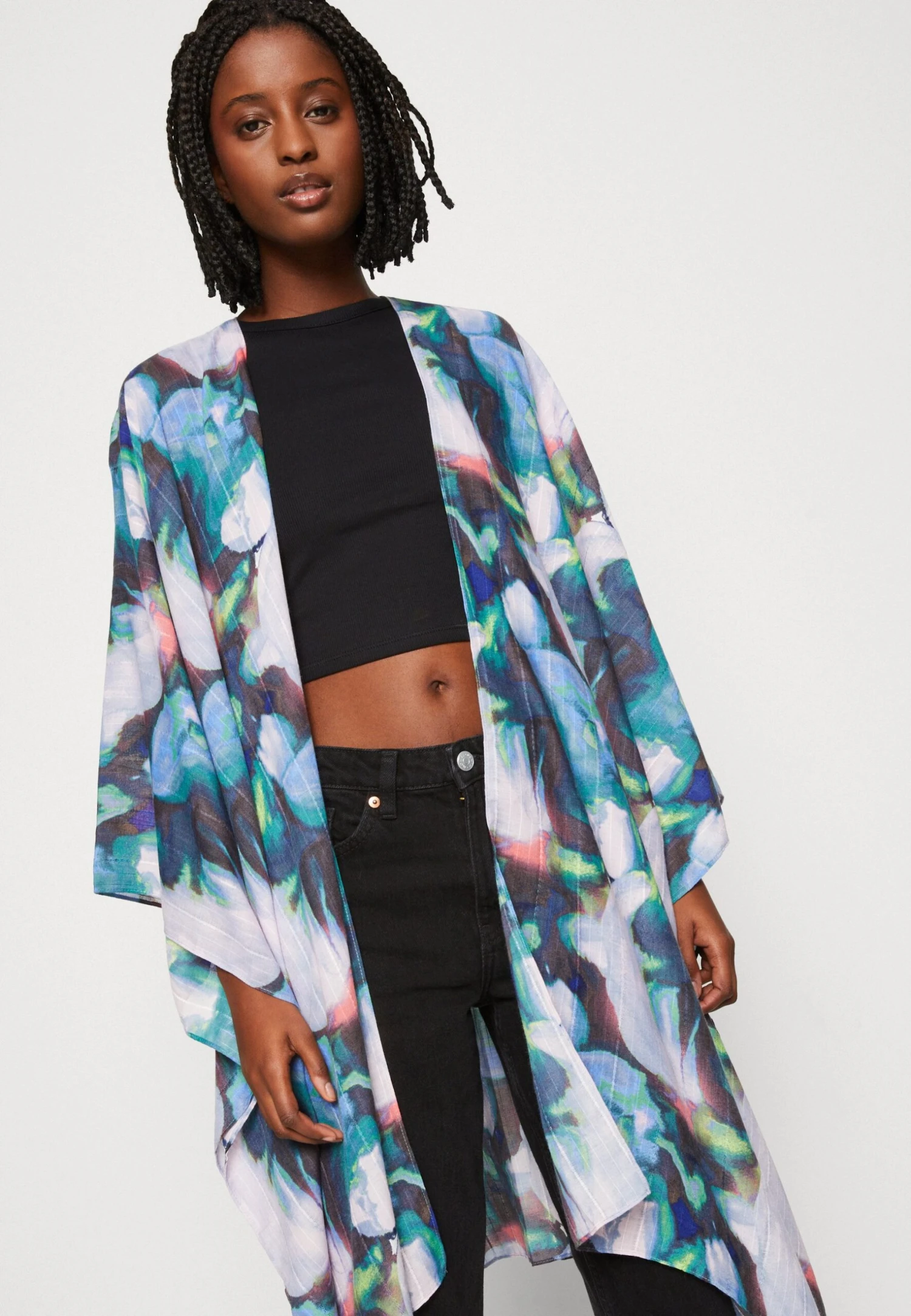 Even&Odd Summer Jacket - Blue 6 Even&Odd Summer Jacket - Blue - Image 4