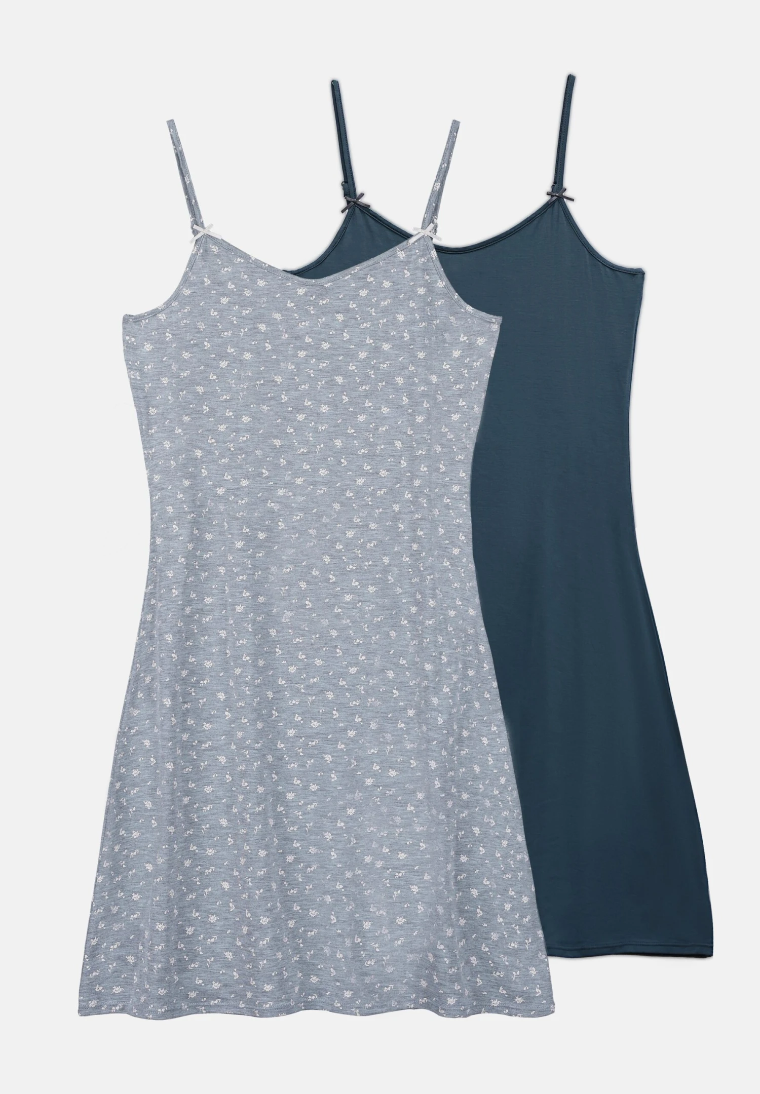 Even&Odd 2 PACK - Nightie - Blue/blue-grey 6 Even&Odd 2 PACK - Nightie - Blue/blue-grey - Image 4