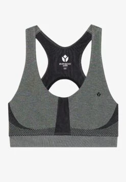 MEDIUM SUPPORT SEAMLESS SPORTS BRA WITH CUT OUT RACER BACK - Medium Support Sports Bra - Mint -FOREVER 21 d16efa96c2714f109cc79ae905d3cb8e