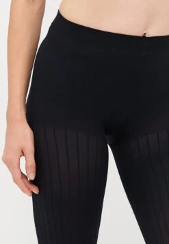 Even&Odd RIBBED PATTERN 2 PACK TIGHTS - Tights - Black -FOREVER 21 d59575503da34e07aee692da53ca0679