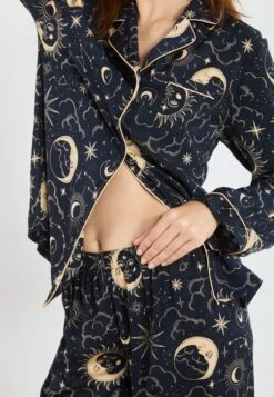 Even&Odd SET - Pyjamas - Black -FOREVER 21 d65fbf998f494bf38da7c87be343901f