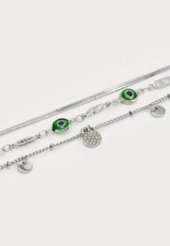 Even&Odd SET - Anklet - Silver-coloured -FOREVER 21 d7a2d4e827074c5aaab0bcdd24a32726