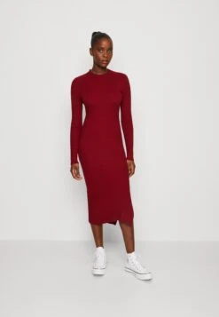 Even&Odd Jumper Dress - Dark Red
