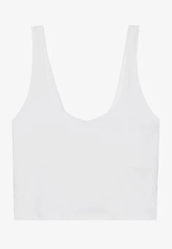 ESSENTIAL QUICK DRY CROPPED FITTED SLEEVELESS TOP - Top - Dark Blue -FOREVER 21 db9207491efa4857b0c6234cf618daba