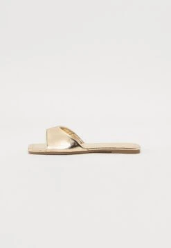 Slippers - Gold Coloured