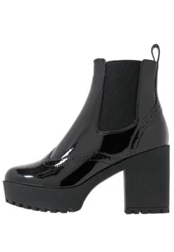 Even&Odd High Heeled Ankle Boots - Black -FOREVER 21 dd60740ba18f4ce9886621994c16a461