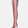 Even&Odd High Heeled Boots - Red