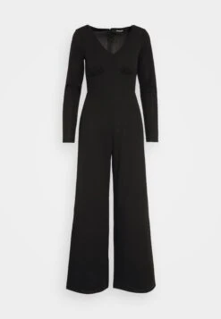 Even&Odd Wide Leg Long Sleeves Bodice - Jumpsuit - Black -FOREVER 21 dee1c6a6dfe040bc851a5efb9f6f3be6