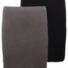 Even&Odd 2 Pack - Mini Skirt - Grey/Black 2 Even&Odd 2 Pack - Mini Skirt - Grey/Black -FOREVER 21 e01c1185bfa54f5cb317f23e00733dc2