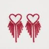 Even&Odd Earrings - Red -FOREVER 21 e13a34b54f944381890c4aac0e77d852